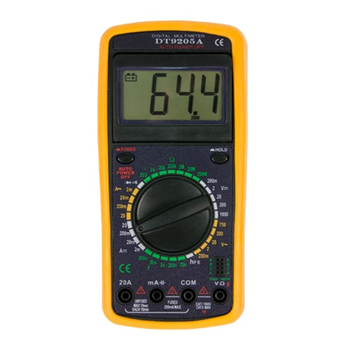 Мультиметр DT 9205A Энергия - Электрика, НВА - Измерительный инструмент - Мультимеры - Магазин электрооборудования Проф-Электрик
